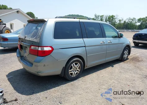 2007 Honda Odyssey Ex-L from USA, damaged, VIN 5FNRL38757B029782